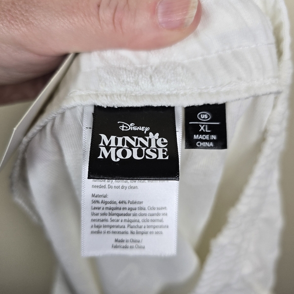 NWT Minnie Mouse Bow White Skirt Size XL - Picture 6 of 8